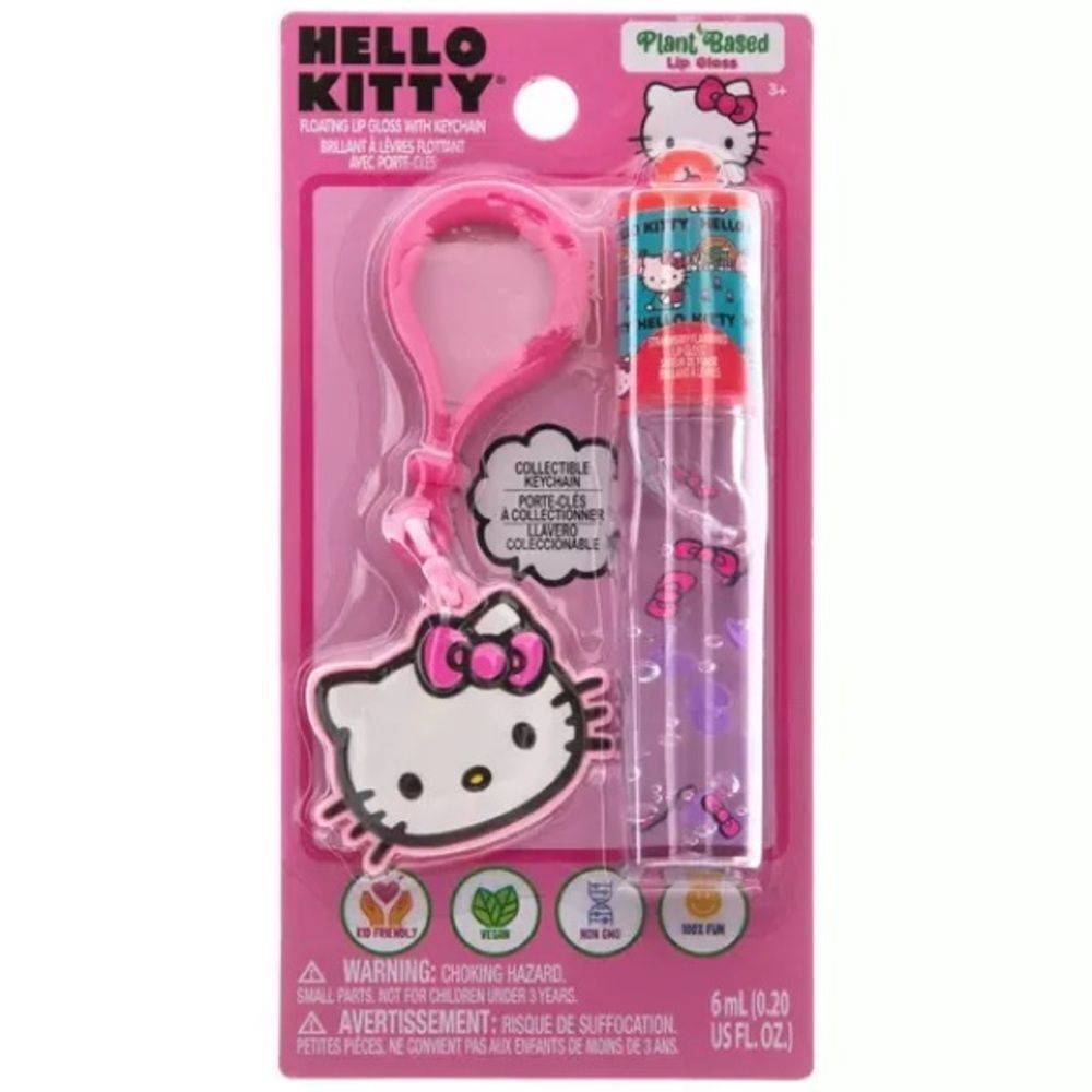 Hello Kitty Pink Keychain Set